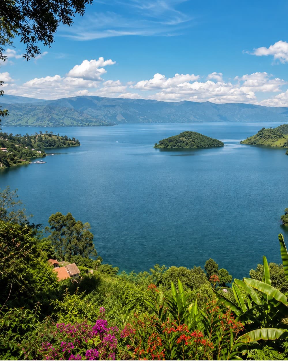 Archanges Hôtel Minova - Vue panoramique sur le lac Kivu, hôtel de luxe au Sud-Kivu RDC